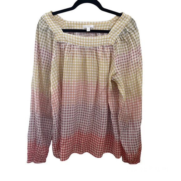 Lauren Conrad Peasant Blouse - Multi- Color - XL - Picture 1 of 8